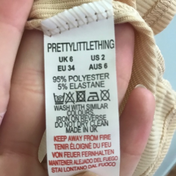 Cropped Beige Cardigan Front tie Fall - Picture 7 of 7